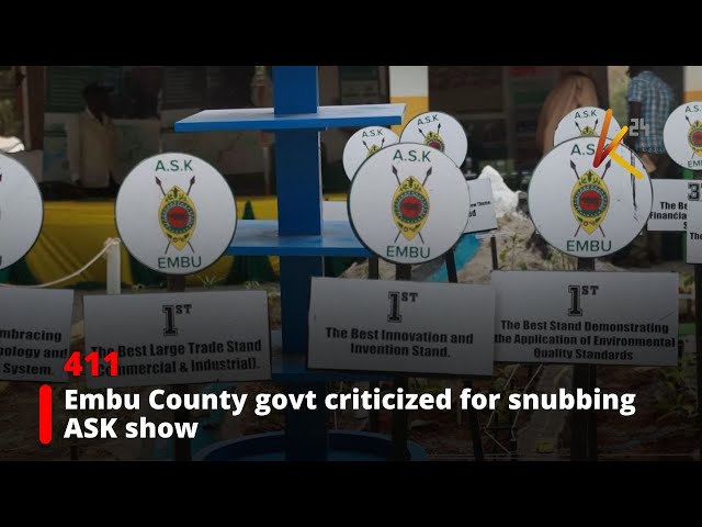 ⁣Embu County government criticized for snubbing ASK show