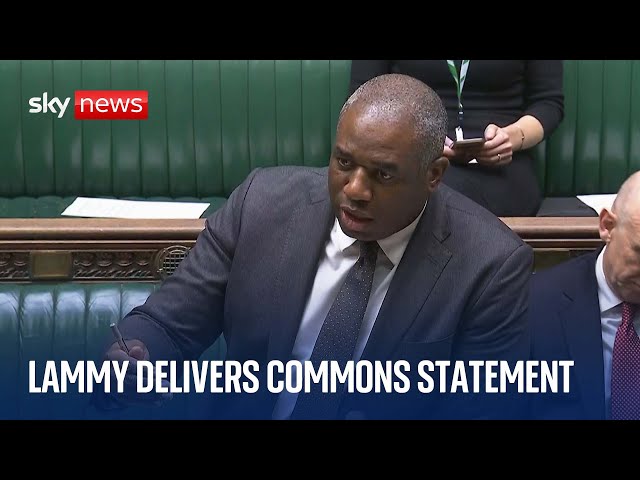 Lammy statement on coalition of the willing talks