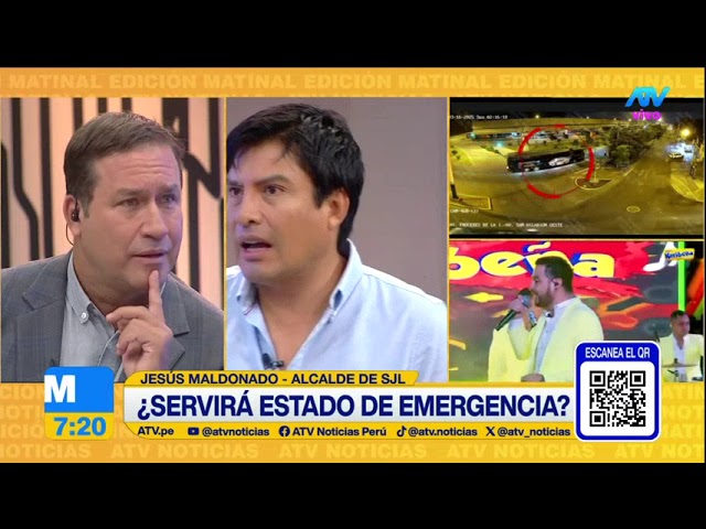 ⁣Alcalde SJL tras asesinato de Paul Flores: "La única salida es un adelanto de elecciones"