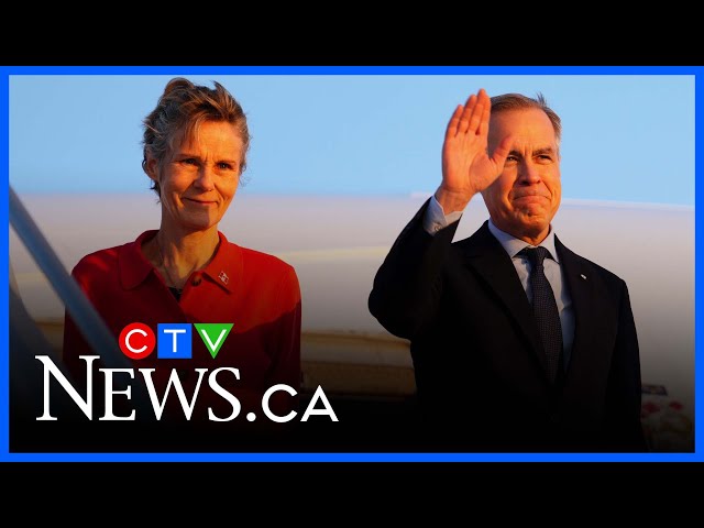 ⁣Lorena  6:55 AMPrime Minister Mark Carney touches down in Europe for first foreign trip