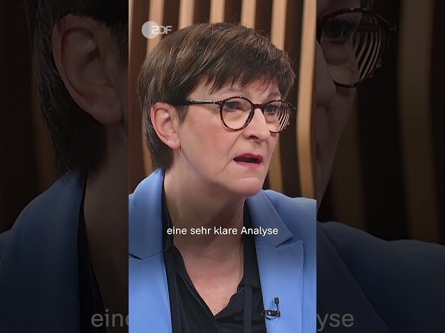 ⁣SPD-Chefin Esken: "Personelle Konsequenzen notwendig" | #shorts #nachrichten #koalition