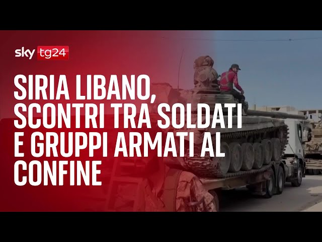 Siria mobilita truppe al confine con il Libano