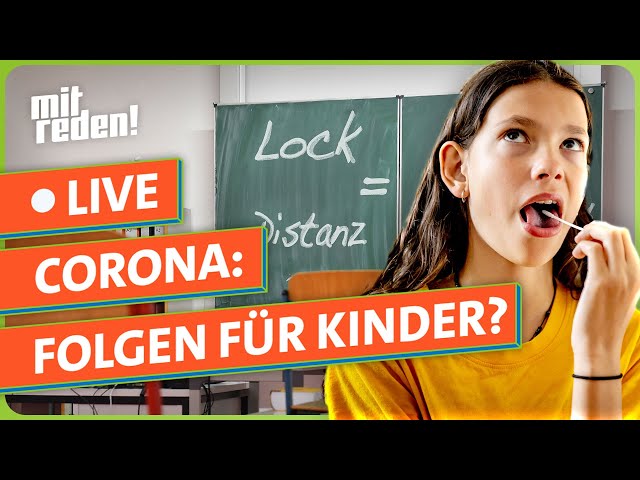 "Fünf Jahre danach - was hat Corona mit unseren Kindern gemacht?" | mitreden.ard.de