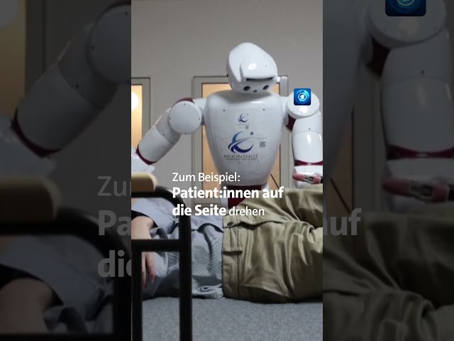 ⁣Wie Roboter bei der Pflege helfen sollen. #japan #roboter #pflege #tagesschau #nachrichten