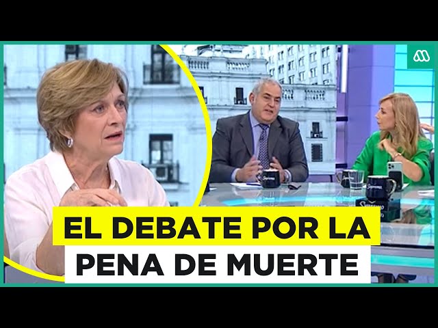 Evelyn Matthei aclara dichos sobre la pena de muerte en Chile