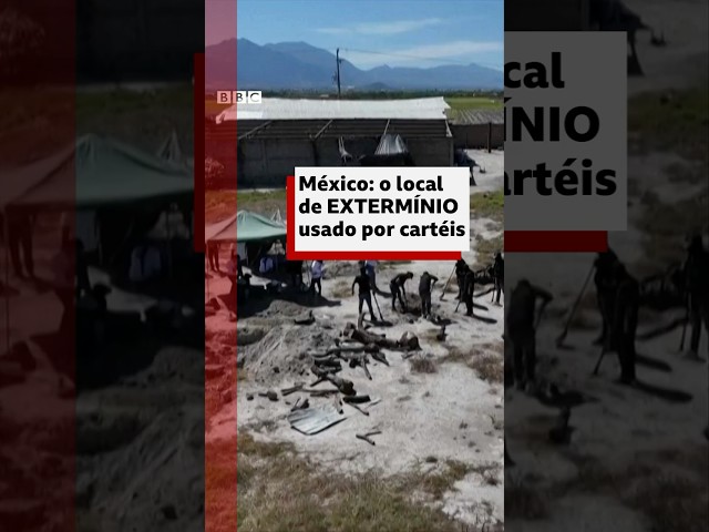 Cartel mexicano usava rancho para exterminar pessoas #bbcnewsbrasil