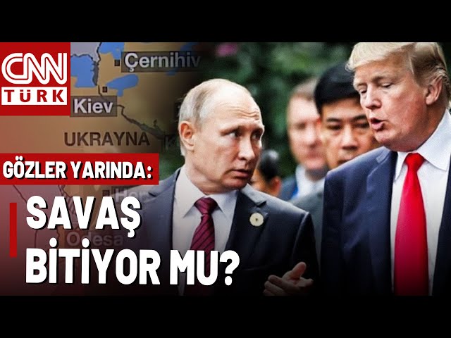 Trump Putin'i Nasıl İkna Edecek? ABD Başkanı ve Rus Lider Yarın Savaşı Bitirecek Mi?