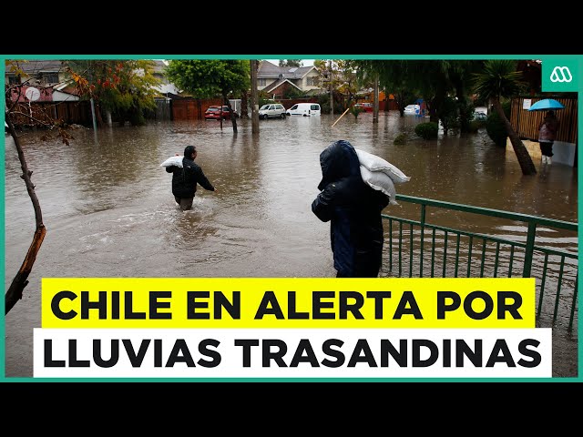 ⁣Chile en alerta por lluvias trasandinas: Fenómenos climáticos al alza en el continente