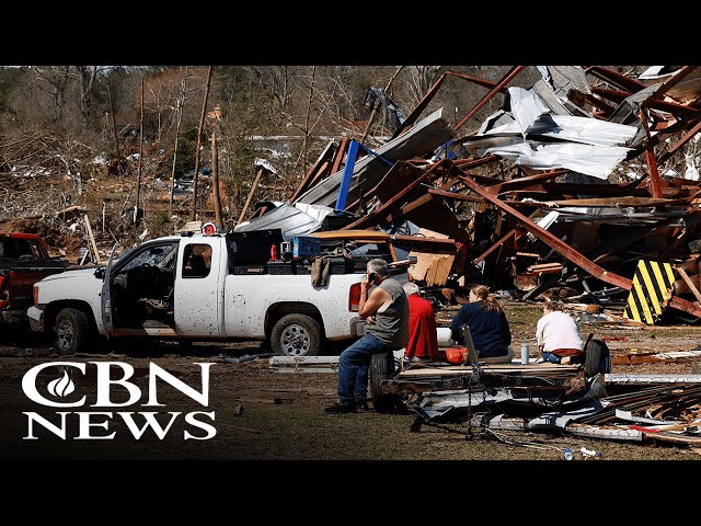 ⁣Tornadoes and Storms Ravage the U.S., Leaving Trails of Destruction and At Least 39 Dead