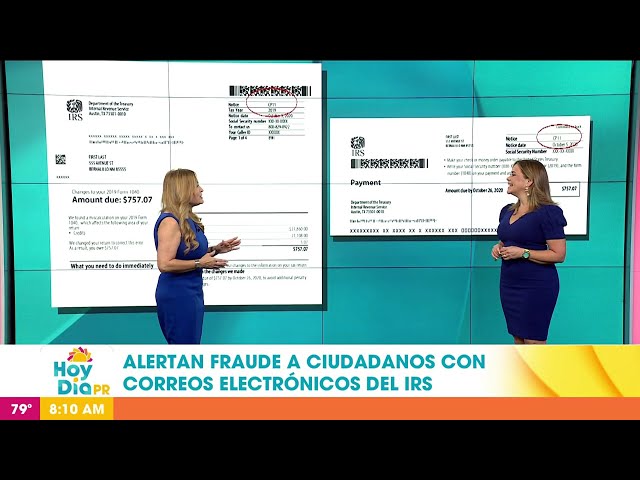 Pueden ser idénticas: alertan de fraude con alegados emails del IRS