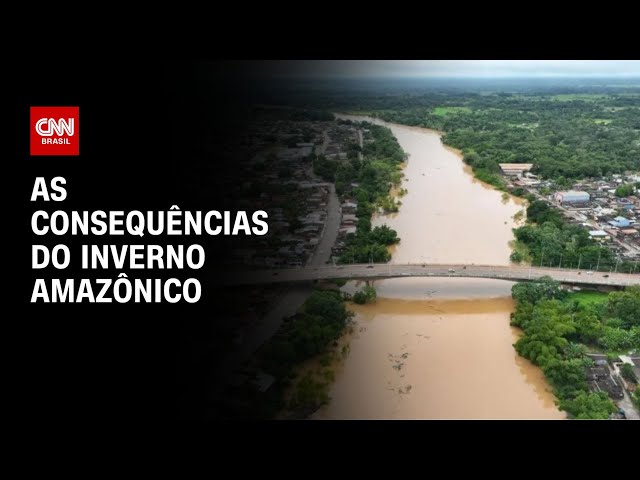 ⁣Cheias no Acre: mais 2 municípios decretam situação de emergência | LIVE CNN