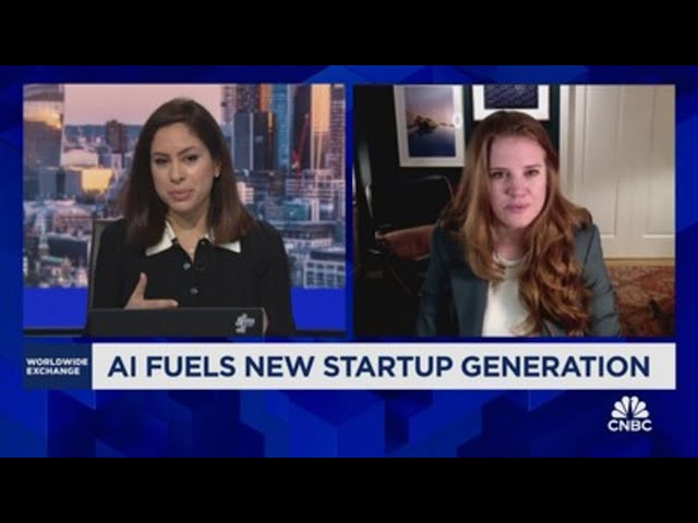 ⁣Hartnett: Startups are looking to different areas of the AI market to build