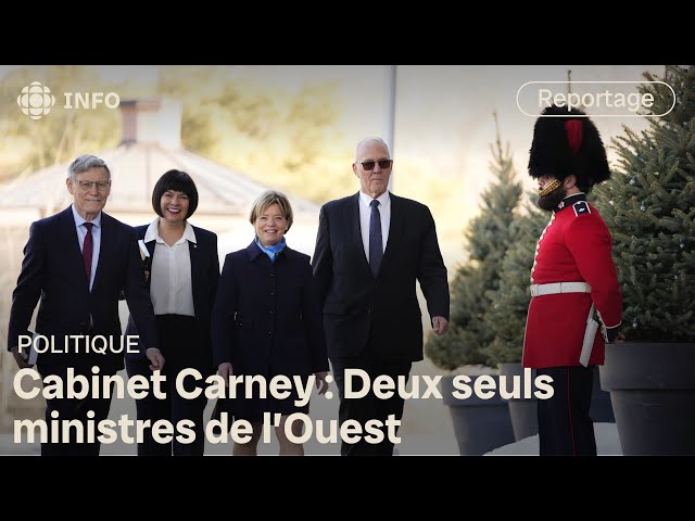 Cabinet Carney : Deux seuls ministres libéraux de l’Ouest maintenus en poste