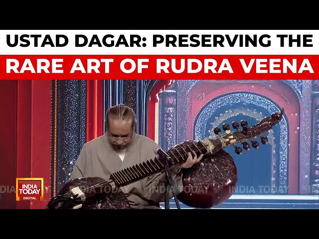 ⁣Ustad Bahauddin Dagar: 'Rudra Veena cries out to you...' | INDIA TODAY MAHINDRA DRIVERS OF