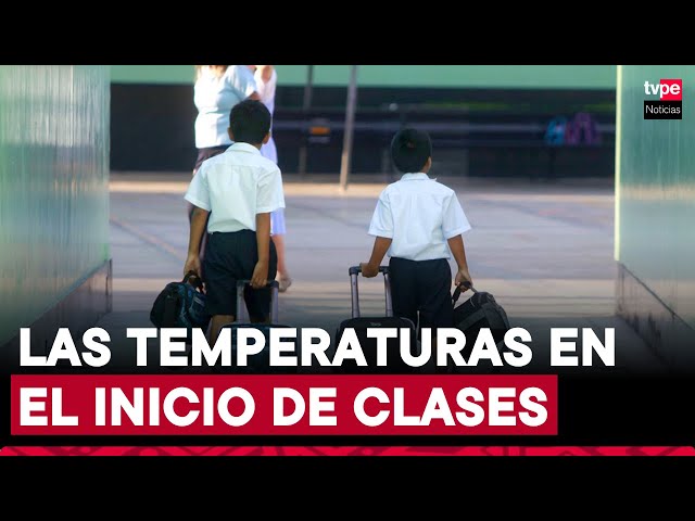 ⁣"El tiempo en TVPerú": el pronóstico del clima para hoy, lunes 17 de marzo, según el Senam