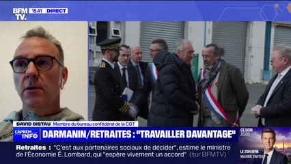 "C'est une trahison des engagements": David Gistau (CGT) réagit au refus de François 