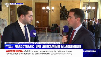 ⁣Proposition de loi contre le narcotrafic: "Ce texte est tiède", déplore Yoann Gillet, dépu