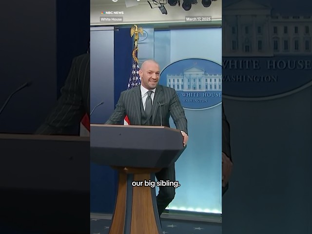 ⁣Conor McGregor visits the White House on St. Patrick's Day