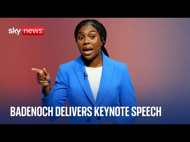 ⁣Kemi Badenoch delivers keynote speech at Margaret Thatcher Conference 2025