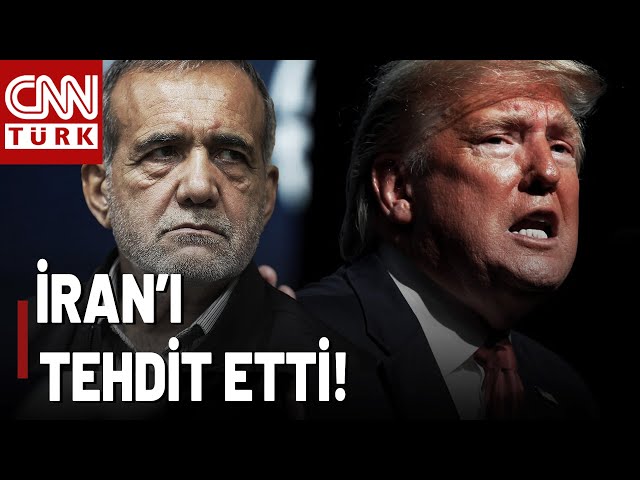 ⁣Donald Trump'tan ABD - İran Savaşı Başlatacak Hamle! Tehdit Etti...