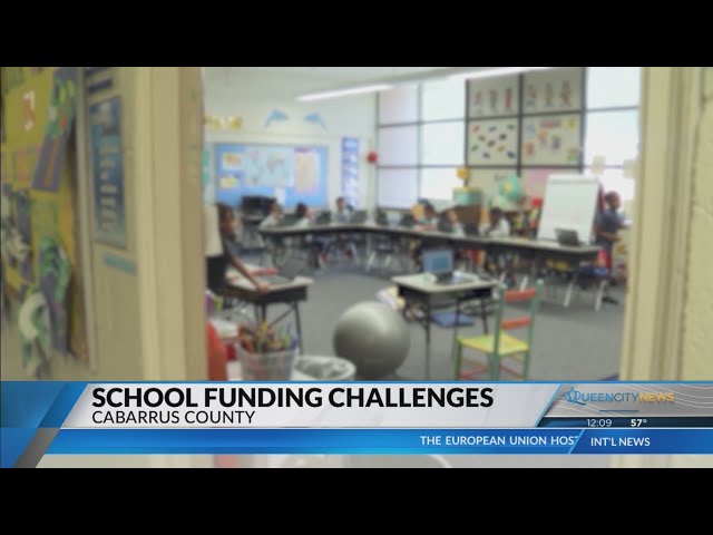 ⁣Cabarrus County leaders discuss school funding challenges