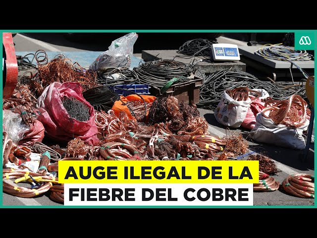 Auge ilegal de la "fiebre del cobre": Alerta por robos millonarios a nivel nacional