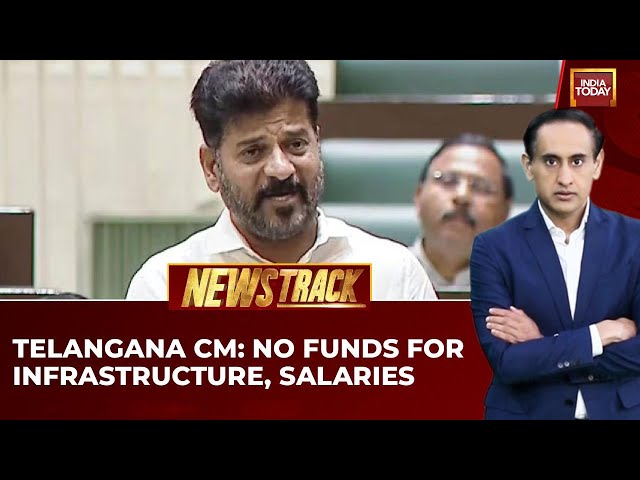 ⁣Telangana CM Admits State Has No Money for Infrastructure, Salaries Amid Freebie Debate