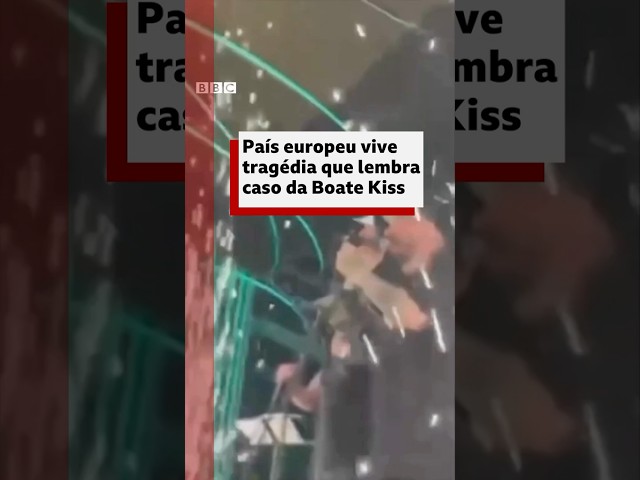 ⁣O drama na Macedônia do Norte que lembra a tragédia da Boate Kiss #bbcnewsbrasil