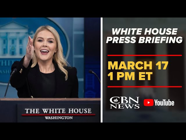 LIVE: White House Press Briefing with Karoline Leavitt | CBN News