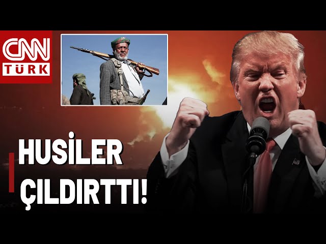 ⁣Trump Gözünü İran'a Dikti! Husiler Üzerinden Çok Büyük Tehdit...