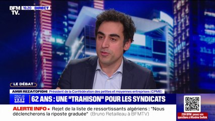 Amir Reza-Tofighi (syndicat CPME): "Il faut qu'on trouve un accord ensemble" sur la r