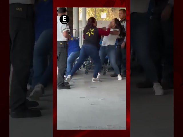 ⁣Robo en Walmart de Temixco desata gresca entre empleados y cómplices