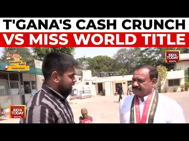 ⁣Telangana Congress Chief on Miss World Pageant Amidst Financial Crunch