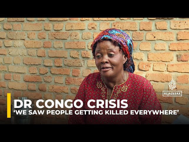 ⁣Congolese mother flees to Burundi with her children, urging leaders to bring peace to DR Congo.