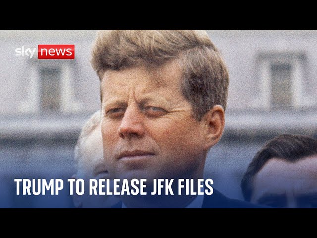 ⁣BREAKING: Trump says he will release JFK files within hours