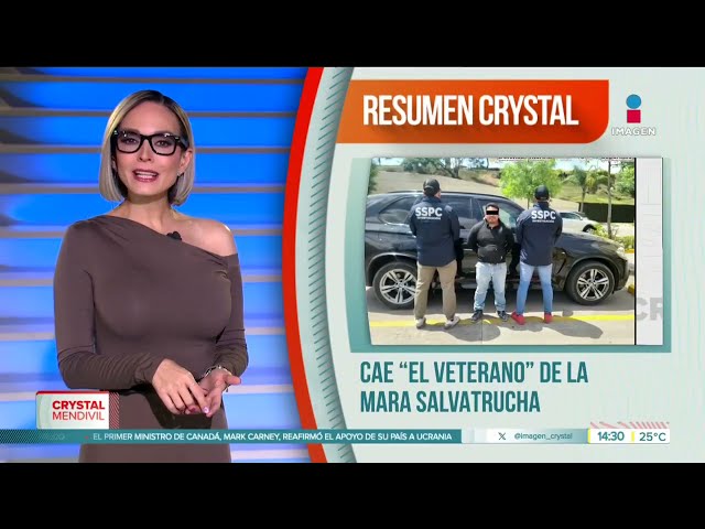 ⁣Cae "El Veterano" integrante de la Mara Salvatrucha | Noticias con Crystal Mendivil