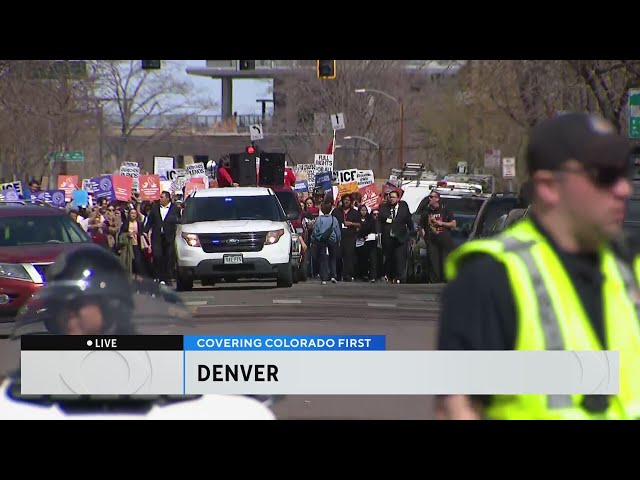 Denver streets filled with demonstrators for day to recognize rights of immigrants