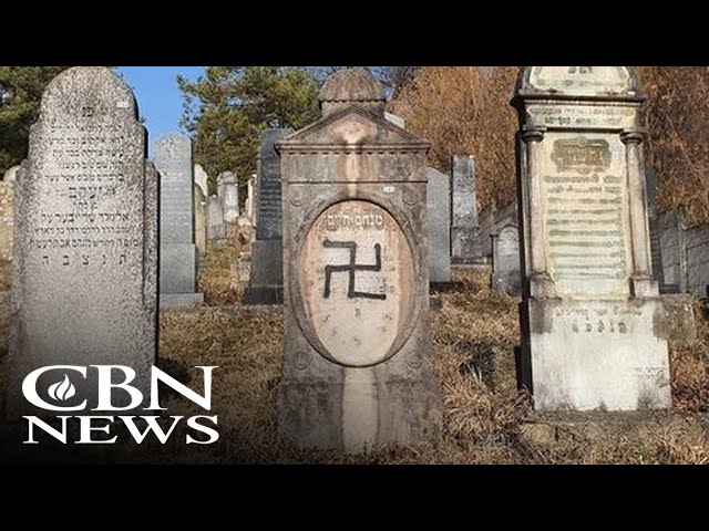 ⁣Jewish Cemetery Vandalized, in Slovakian Town Ravaged by Nazis