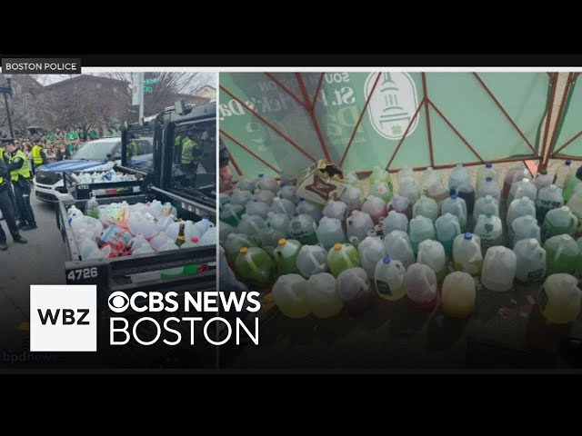 Police confiscate dozens of "BORGS" at St. Patrick's Day Parade to make event family-