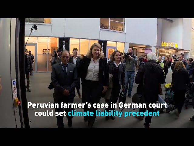 ⁣Peruvian farmer’s case in German court could set climate liability precedent