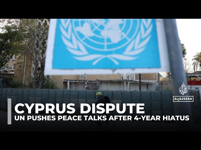 UN pushes Cyprus peace talks after four-year hiatus, but divisions over future deepen