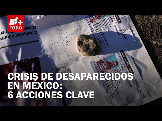 ⁣¿De qué tratan las iniciativas presentadas para atender la crisis de desaparecidos? - Las Noticias