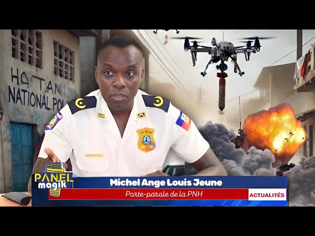 ⁣Le porte-parole de la PNH Michel Ange Louis Jeune sur les dernières interventions policières