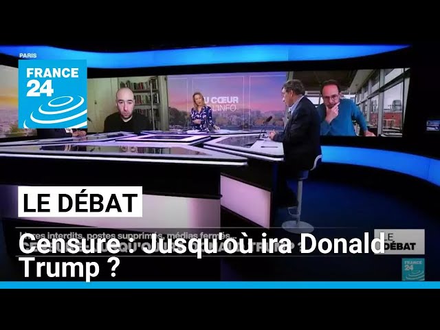 ⁣Censure : Jusqu'où ira Donald Trump ? • FRANCE 24