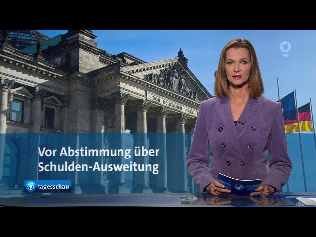 ⁣tagesschau 20:00 Uhr, 17.03.2025