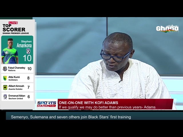 ⁣Exclusive with the Sports Minister Kofi Adams on #SportsStation