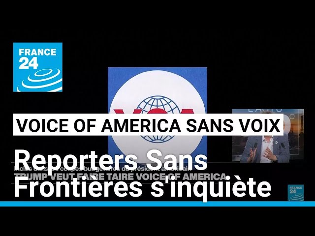 ⁣Voice of America contrainte de se taire :  l'inquiétude de Thibaut Bruttin, directeur général d