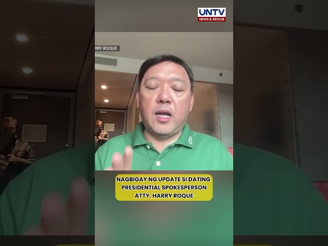 Dating Pangulong Duterte, binigyan ng substitute medicine sa ICC Clinic - Atty. Roque