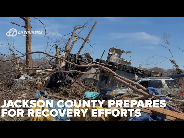 ⁣Jackson County survivors prepare for recovery following tornado