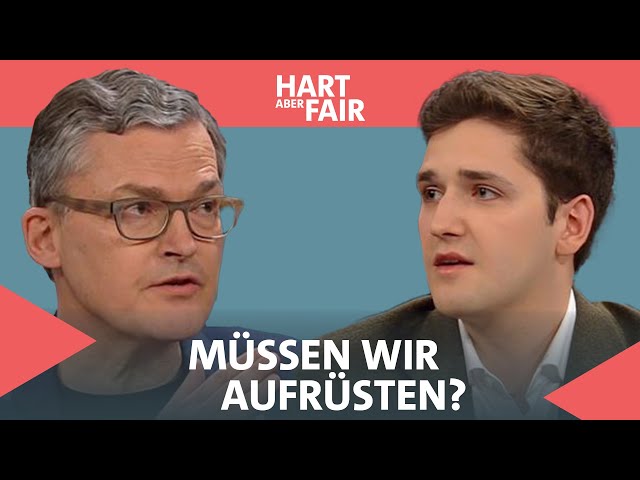 Milliarden für die Bundeswehr: Aufrüstung für den Frieden? | hart aber fair